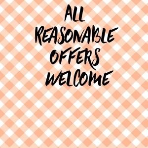 Offers Welcome! Just send me an offer🛍🎉